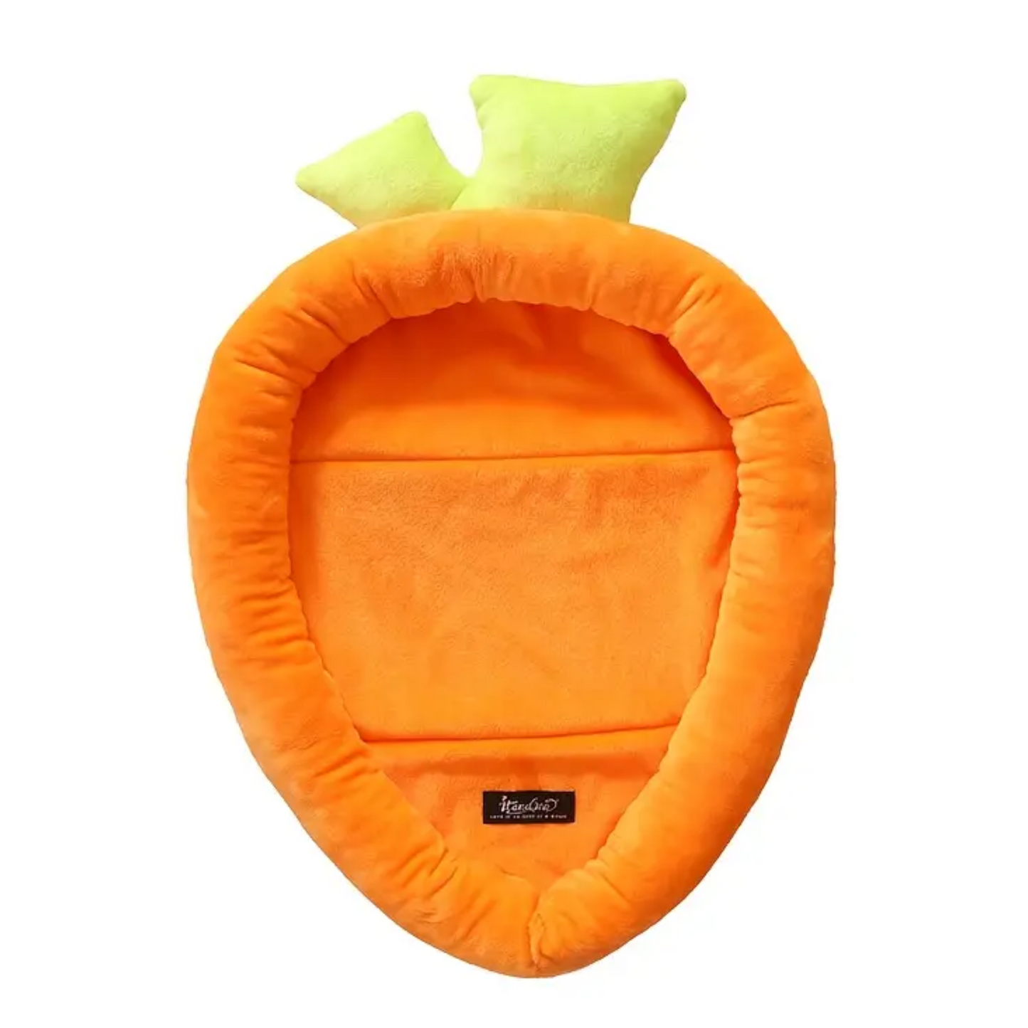Cozy Rabbit Carrot Bed