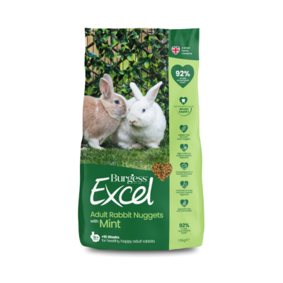 Burgess Excel pellets for rabbits, from Just Pets